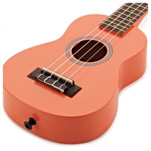 Kala Ukadelic Soprano Ukulele Marmalade Orange - Image 4