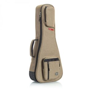 Gator GT-UKE-TEN-TAN Tan Transit Bag for Tenor Ukuleles - Image 4