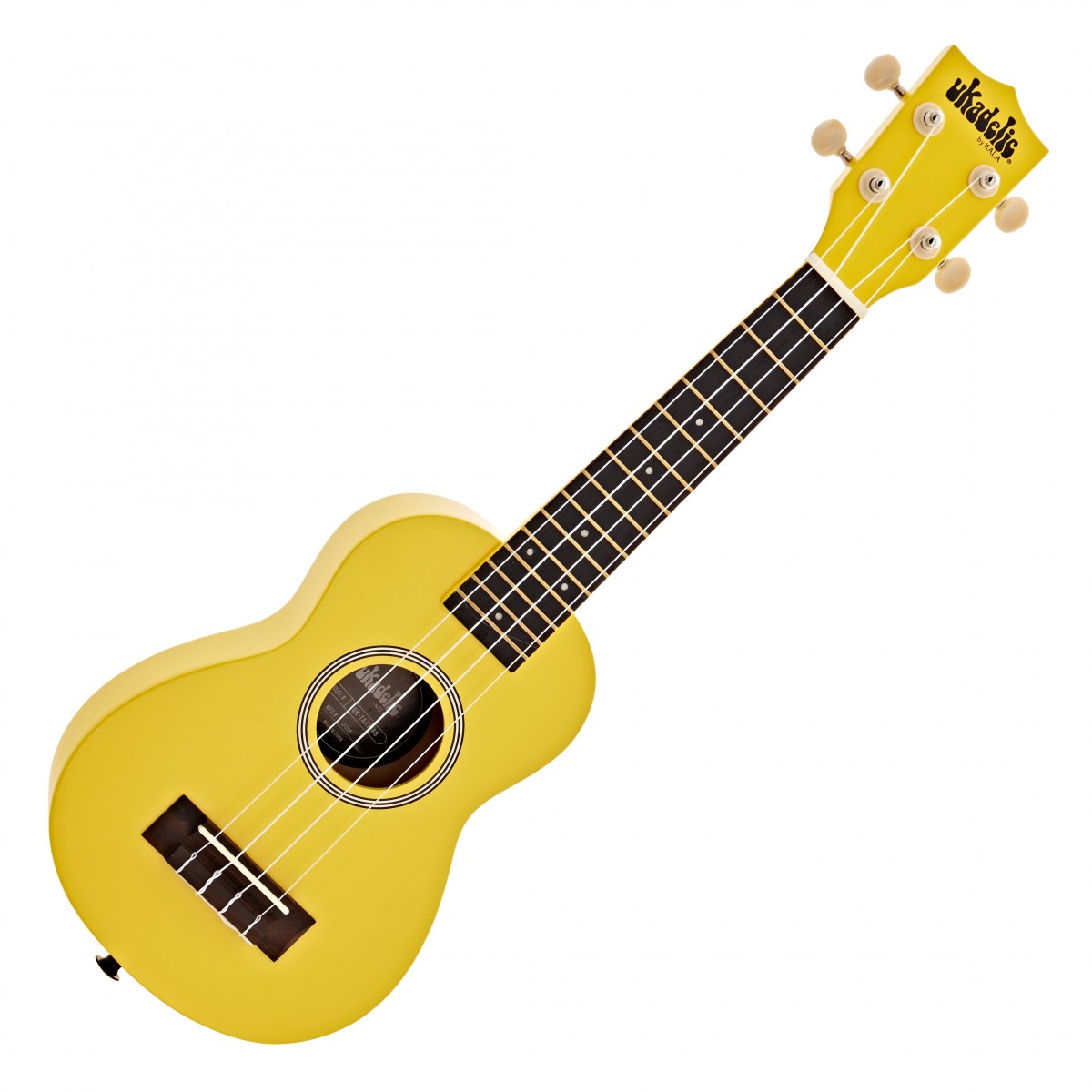 Kala Ukadelic Soprano Ukulele Taxi Cab Yellow - Image 1