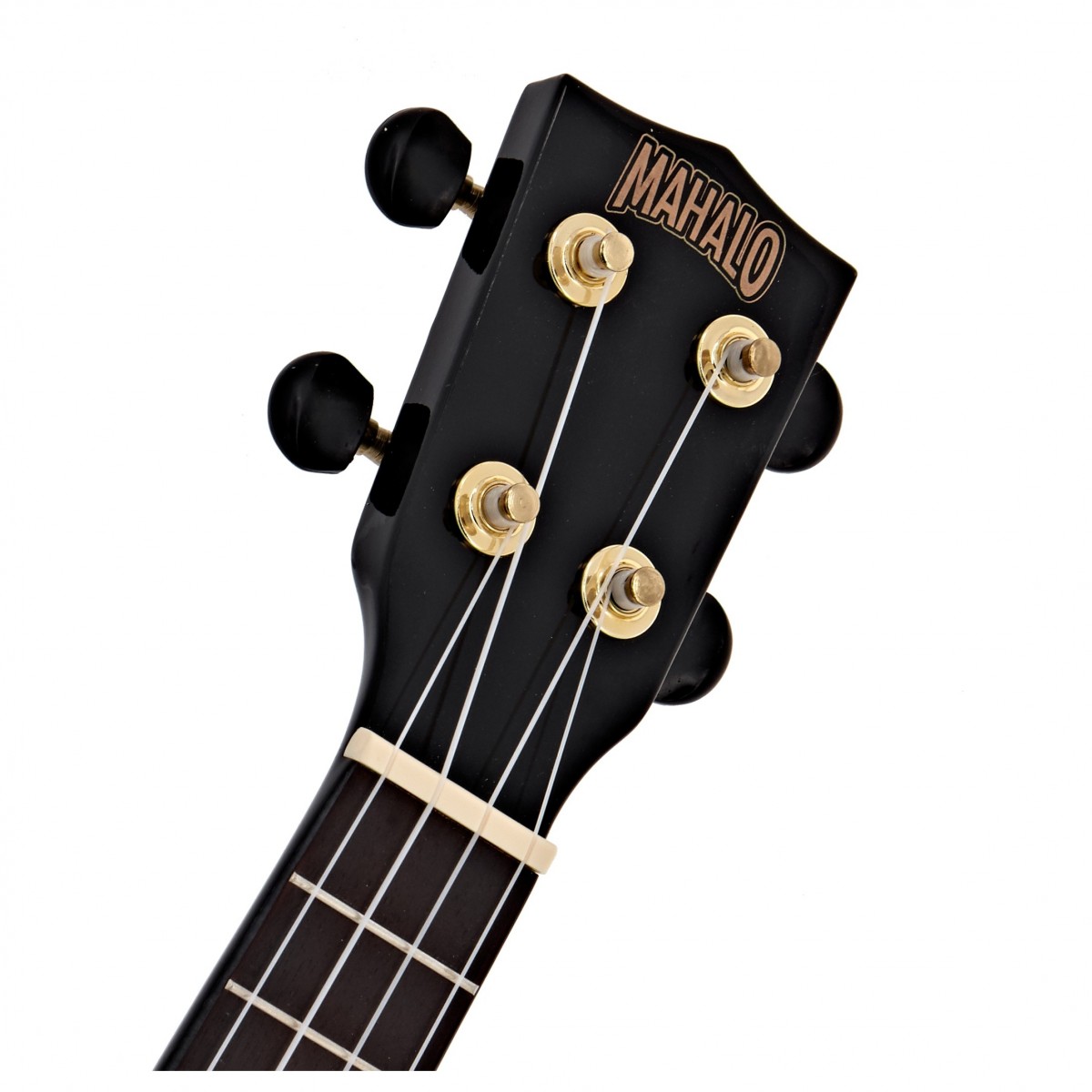 Mahalo Rainbow Ukulele Black - Image 6