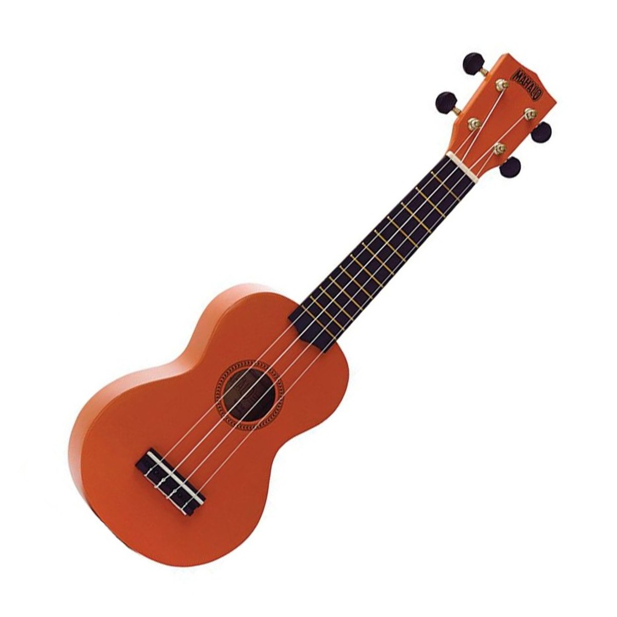 Mahalo Rainbow Ukulele Rainbow Orange - Image 1
