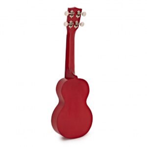 Mahalo Kahiko Ukulele Transparent Red - Image 5