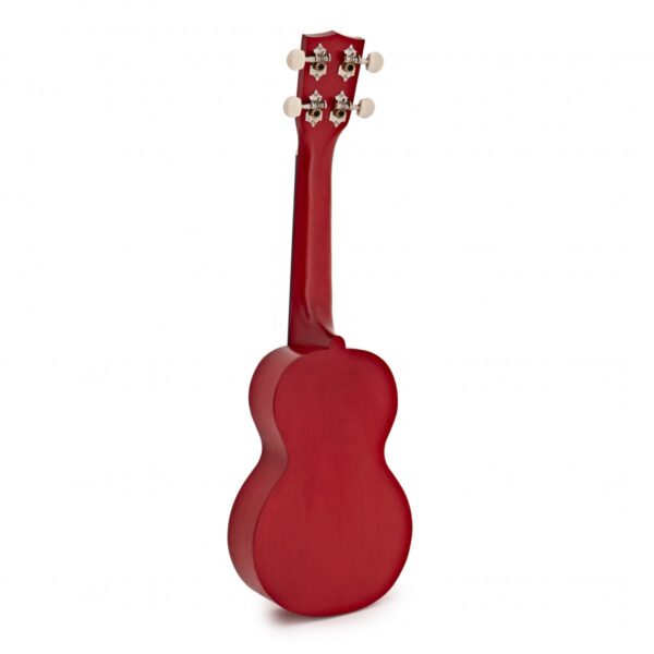 Mahalo Kahiko Ukulele Transparent Red