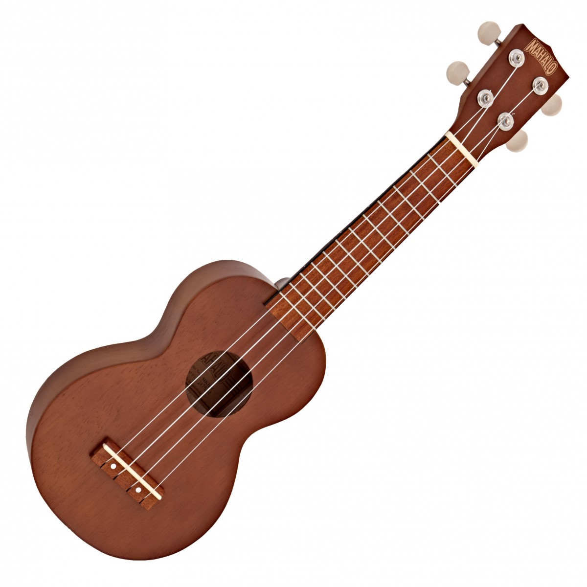 Mahalo Kahiko Ukulele Transparent Brown - Image 1