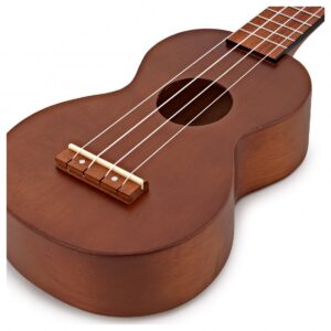 Mahalo Kahiko Ukulele Transparent Brown - Image 4