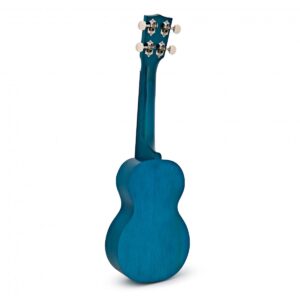 Mahalo Kahiko Ukulele Transparent Blue - Image 5