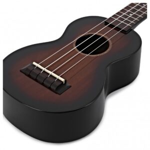 Mahalo Java Ukulele 3 Tone Sunburst - Image 4