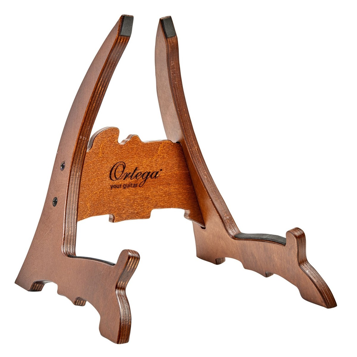 Ortega OWUS-1 Wooden Ukulele Stand Dark Brown - Image 1