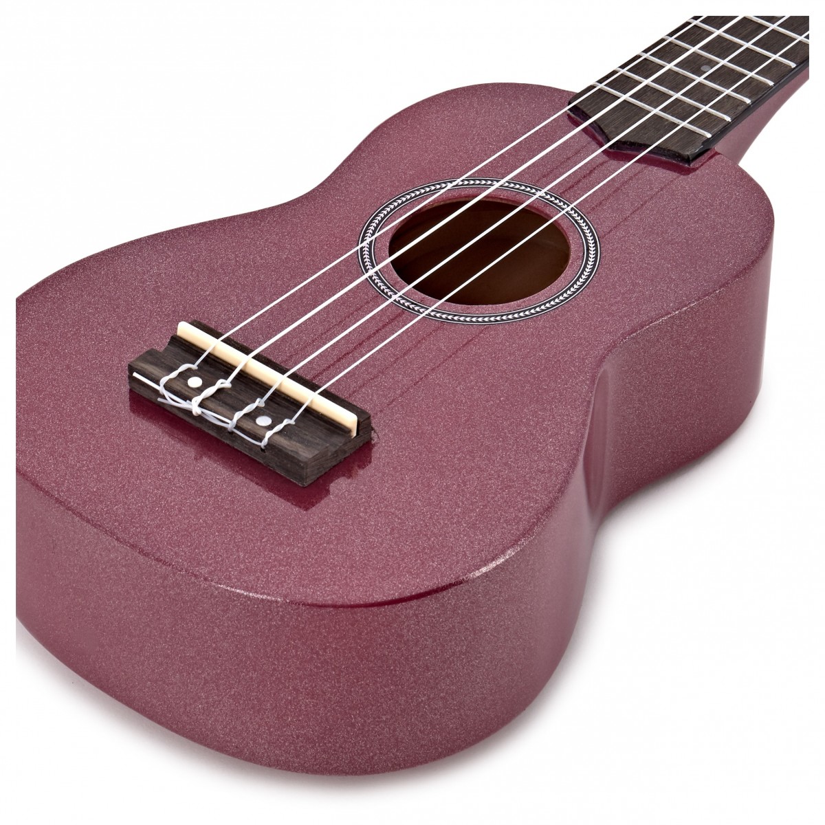 Stagg Soprano Ukulele & Bag Violet Purple - Image 4
