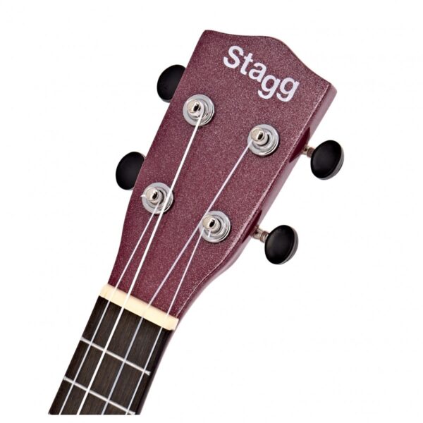 Stagg Soprano Ukulele & Bag Violet Purple