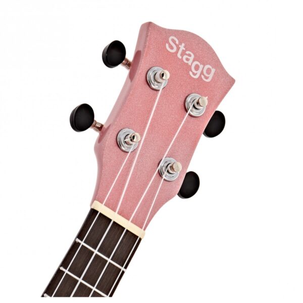 Stagg Soprano Ukulele & Bag Lips Red