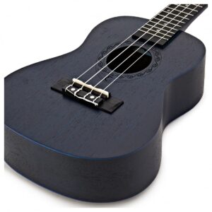 Tanglewood TWT 3 Tiare Concert Ukulele Denim Blue Stain - Image 4