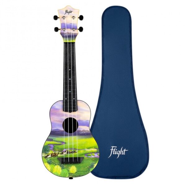 Flight TUS-40 Travel Soprano Ukulele View