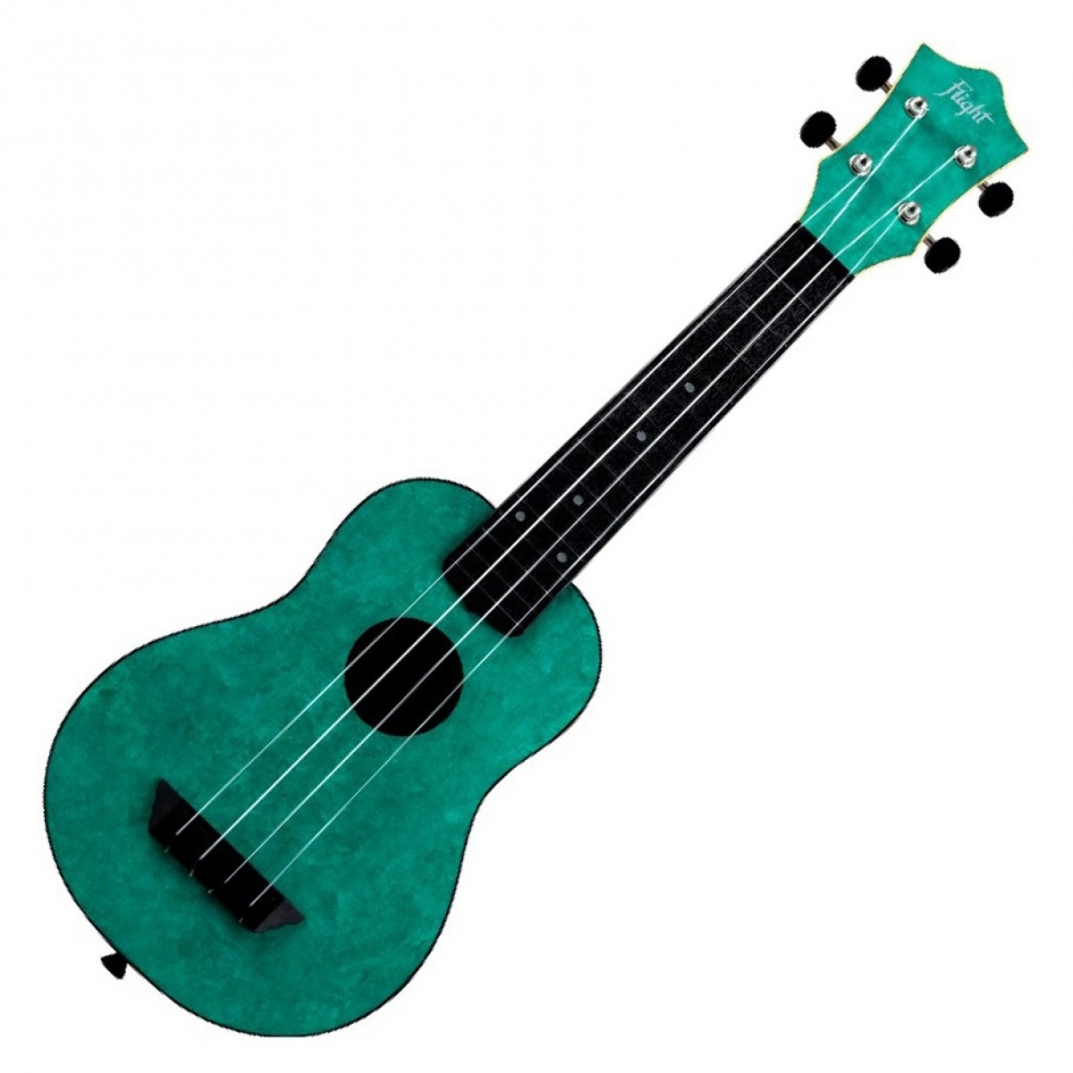 Flight TUS-65 Travel Soprano Ukulele Emerald - Image 1