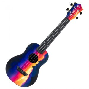 Flight TUC Elise Ecklund Travel Concert Ukulele Sunset