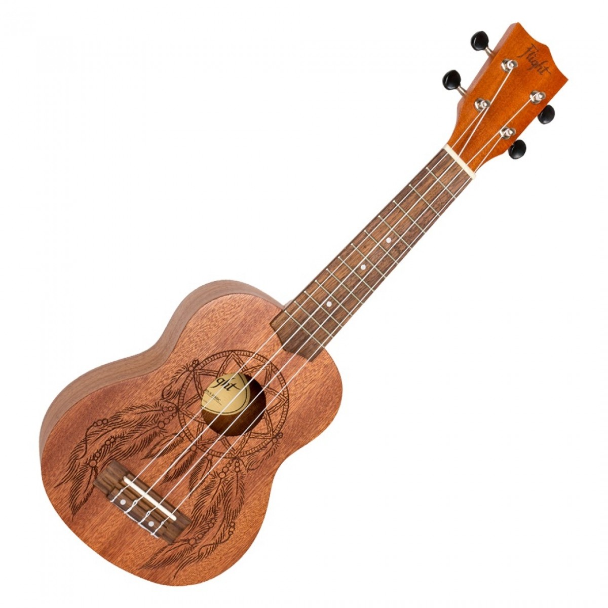 Flight NUS350DC Soprano Ukulele Dreamcatcher - Image 1