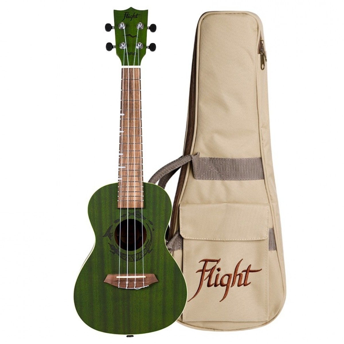 Flight DUC380 Concert Ukulele Jade - Image 4