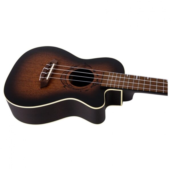 Flight DUC380 Electro Concert Ukulele Amber