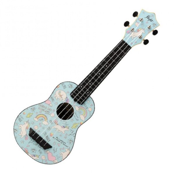 Flight TUS-40 Travel Soprano Ukulele Unicorn