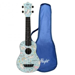Flight TUS-40 Travel Soprano Ukulele Unicorn - Image 5