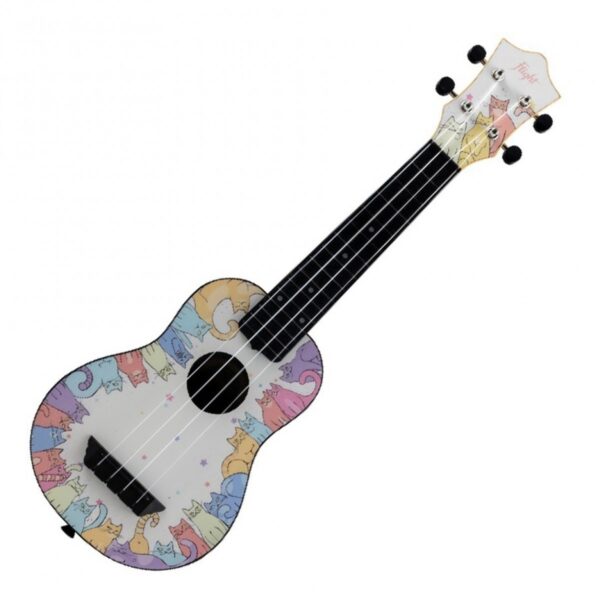 Flight TUS-40 Travel Soprano Ukulele Kitty