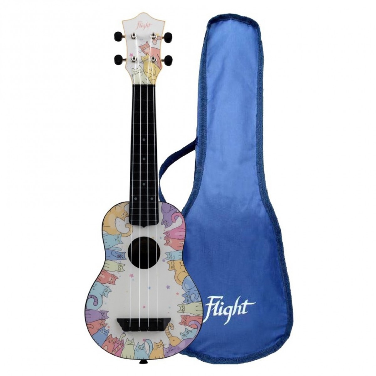 Flight TUS-40 Travel Soprano Ukulele Kitty - Image 5
