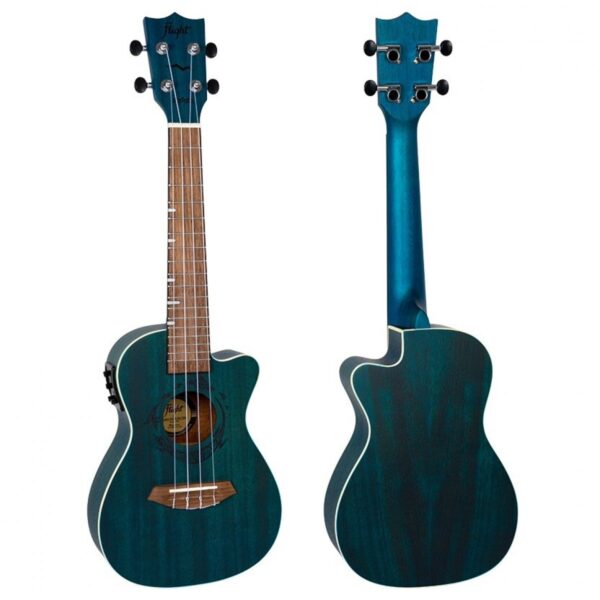 Flight DUC380 Electro Concert Ukulele Topaz