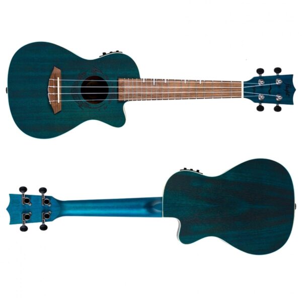 Flight DUC380 Electro Concert Ukulele Topaz