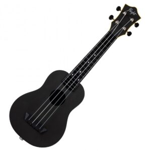 Flight TUS-35E Travel Soprano Electro Ukulele Black