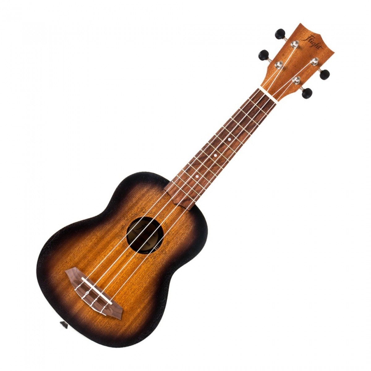 Flight NUS380 Soprano Ukulele Amber - Image 1
