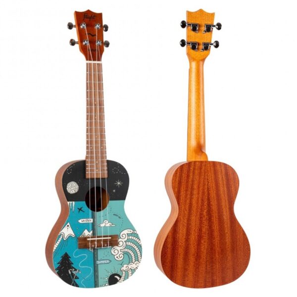 Flight AUC33 Concert Ukulele Two Seasons