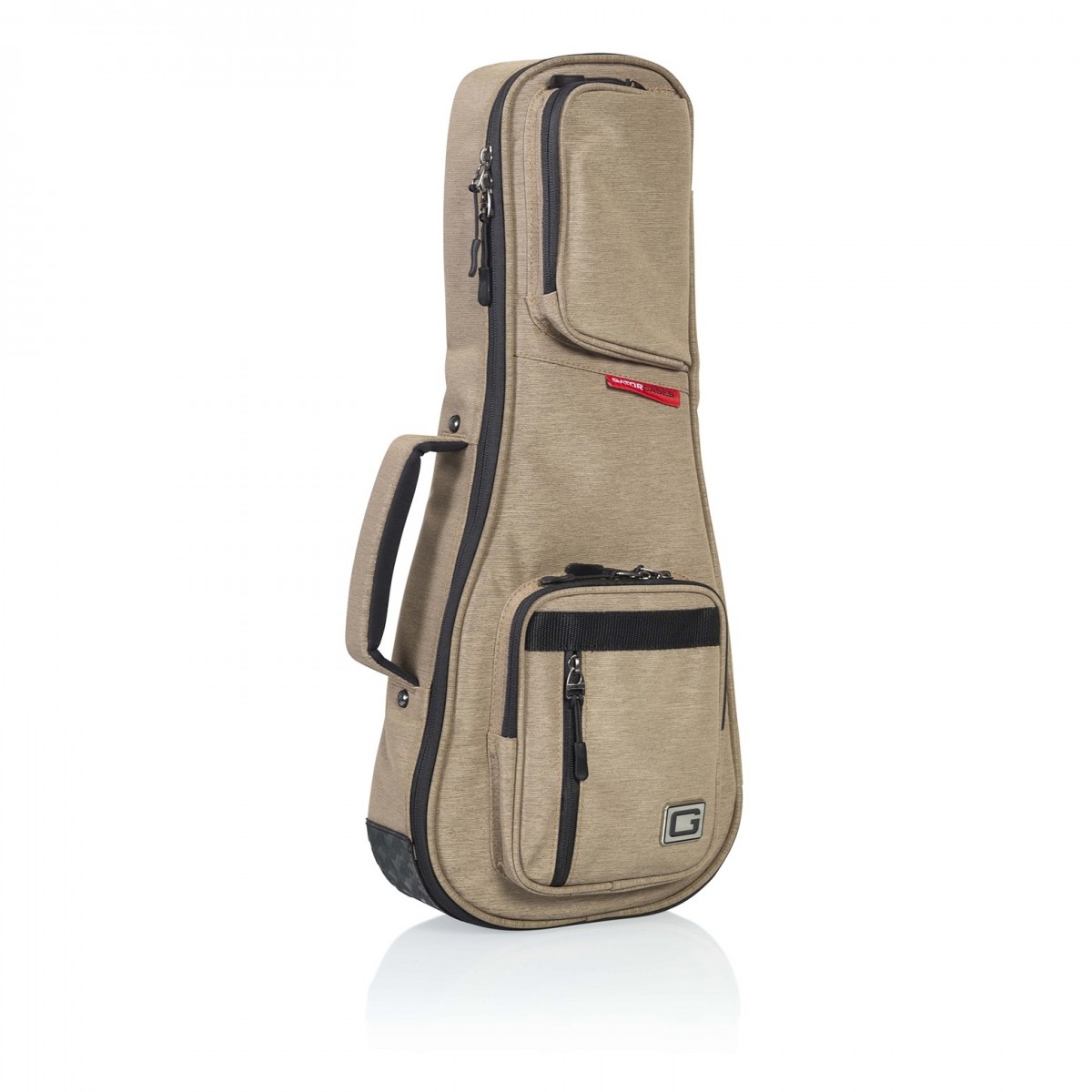 Gator GT-UKE-SOP-TAN Tan Transit Bag for Soprano Ukuleles - Image 4