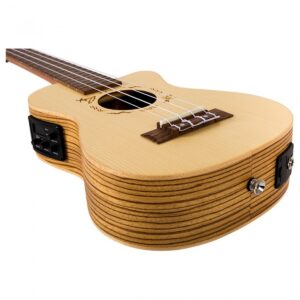 Flight DUC328CEQ Concert Electro Ukulele Zeb B&S - Image 5