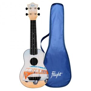 Flight TUS-25 Travel Soprano Ukulele Campervan - Image 5