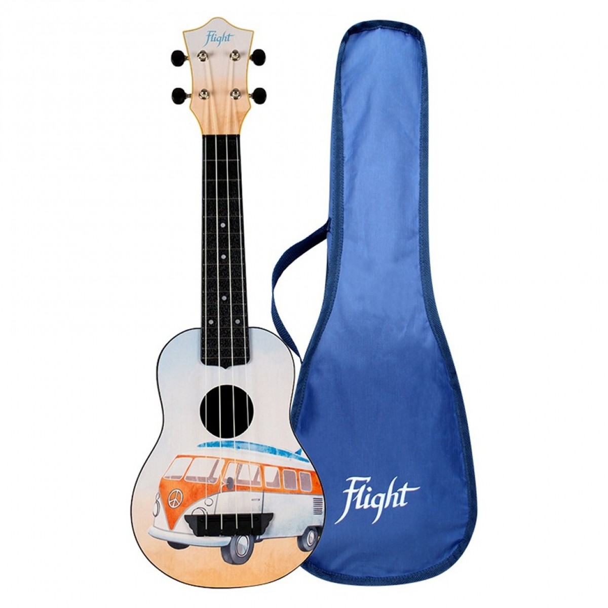 Flight TUS-25 Travel Soprano Ukulele Campervan - Image 5