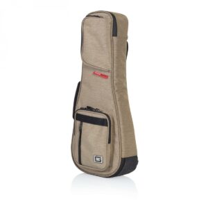 Gator GT-UKE-SOP-TAN Tan Transit Bag for Soprano Ukuleles - Image 5