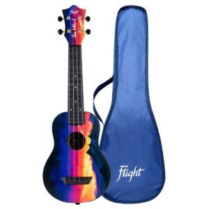 Flight TUS Elise Ecklund Travel Soprano Ukulele Sunset - Image 5