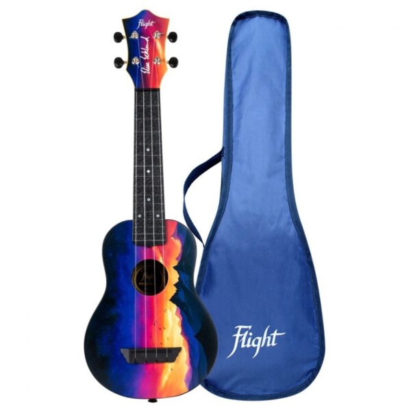 Flight TUS Elise Ecklund Travel Soprano Ukulele Sunset