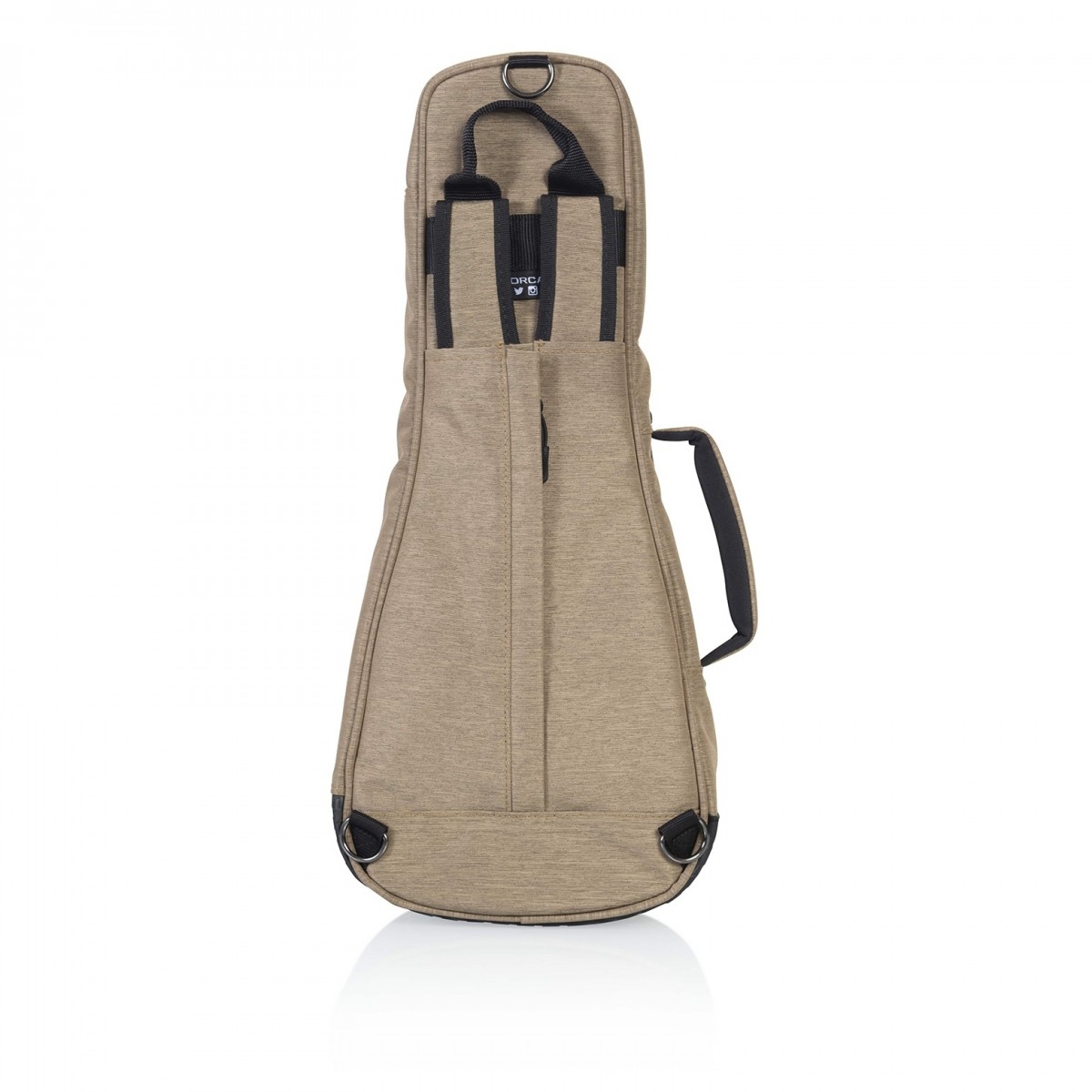 Gator GT-UKE-SOP-TAN Tan Transit Bag for Soprano Ukuleles - Image 6