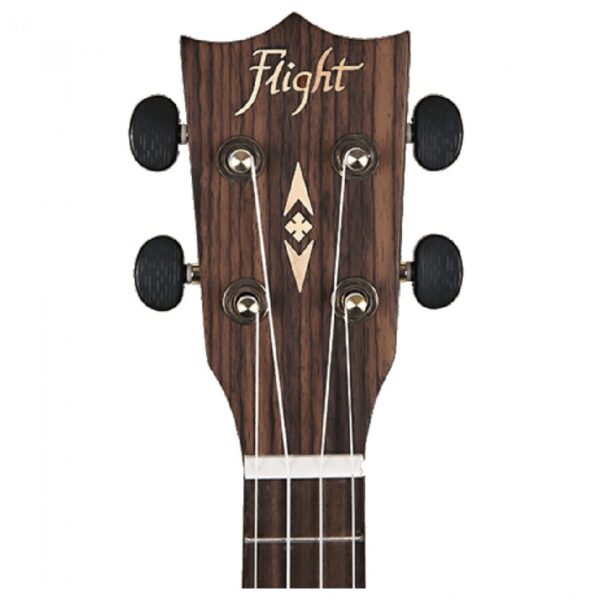 Flight DUC410 Concert Ukulele Quilted Ash