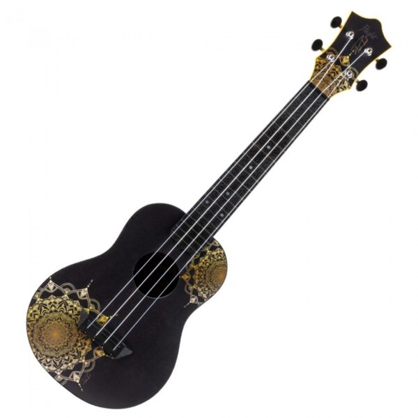 Flight TUC-40 Travel Concert Ukulele Gold Mandala