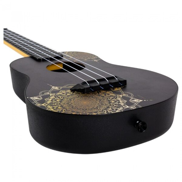 Flight TUC-40 Travel Concert Ukulele Gold Mandala