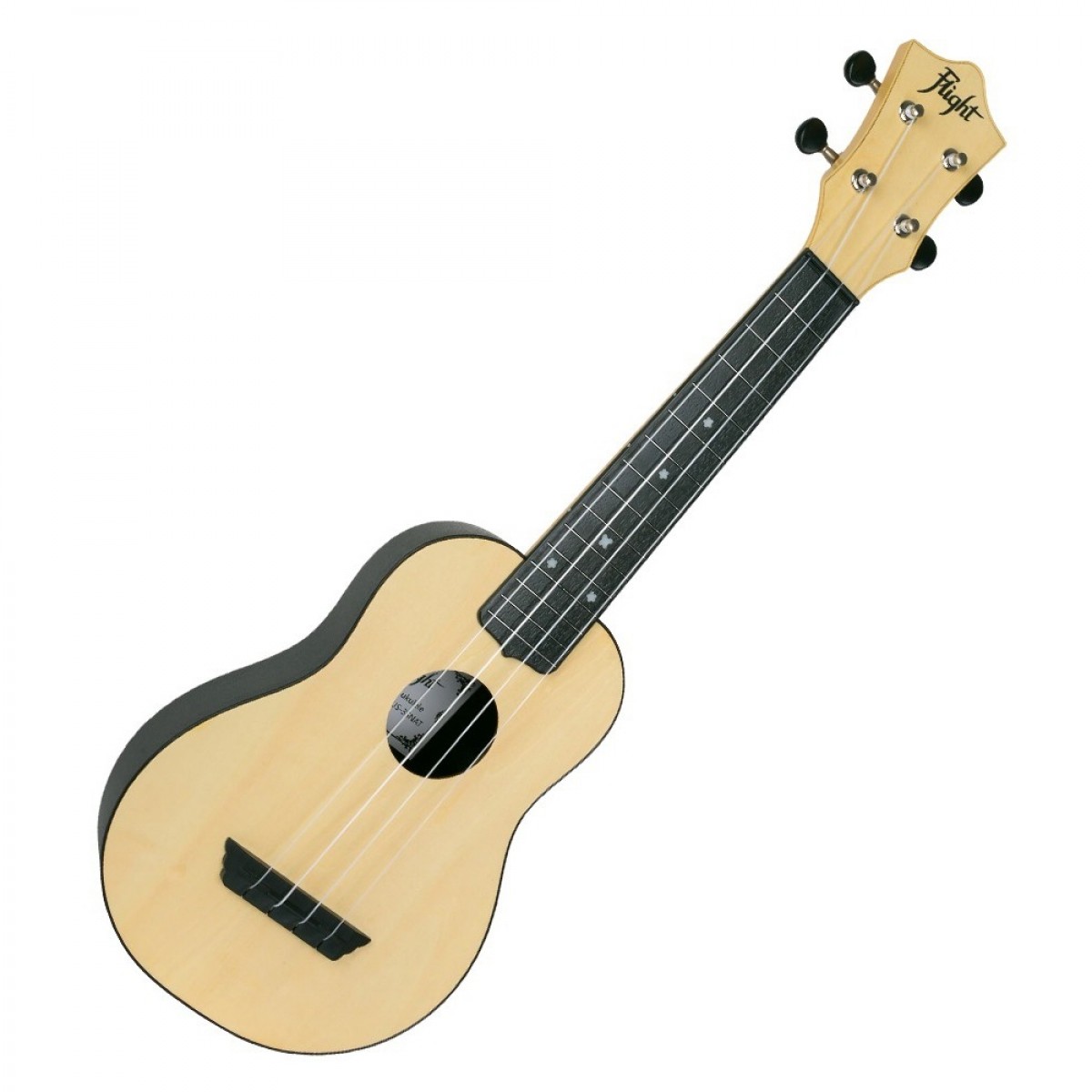 Flight TUS-35 Travel Soprano Ukulele Natural - Image 1