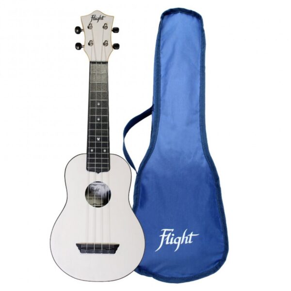Flight TUS-35 Travel Soprano Ukulele White
