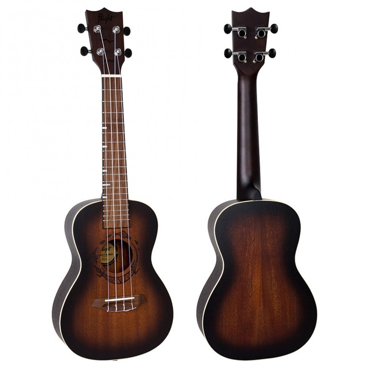 Flight DUC380 Concert Ukulele Amber - Image 5