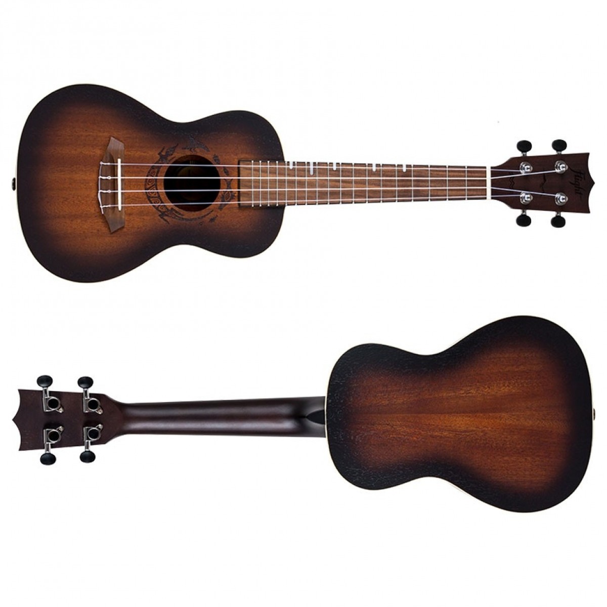 Flight DUC380 Concert Ukulele Amber - Image 6