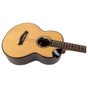 Flight Aurora Solid Top Baritone Electro Ukulele - Image 5