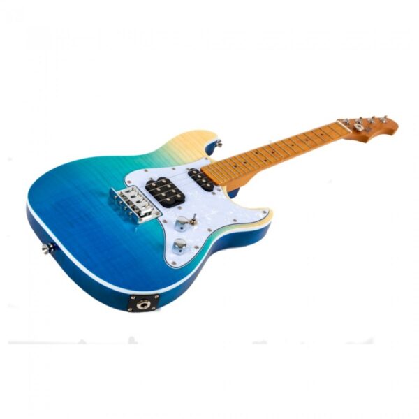 Flight Pathfinder Tenor Electric Ukulele Trans Blue