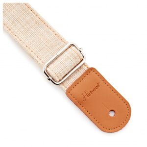 Hartwood Cotton Ukulele Strap White - Image 4