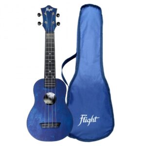 Flight TUS-35 Travel Soprano Ukulele Dark Blue - Image 5